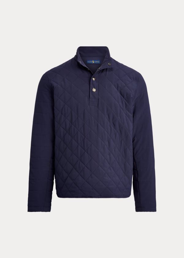 Men's Ralph Lauren Quilted Stretch Pullover | 701296EDZ